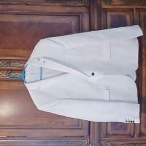 Men's BESPOKE white blazer